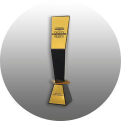 National Winner of Loreal Customer Choice Awards2016-17