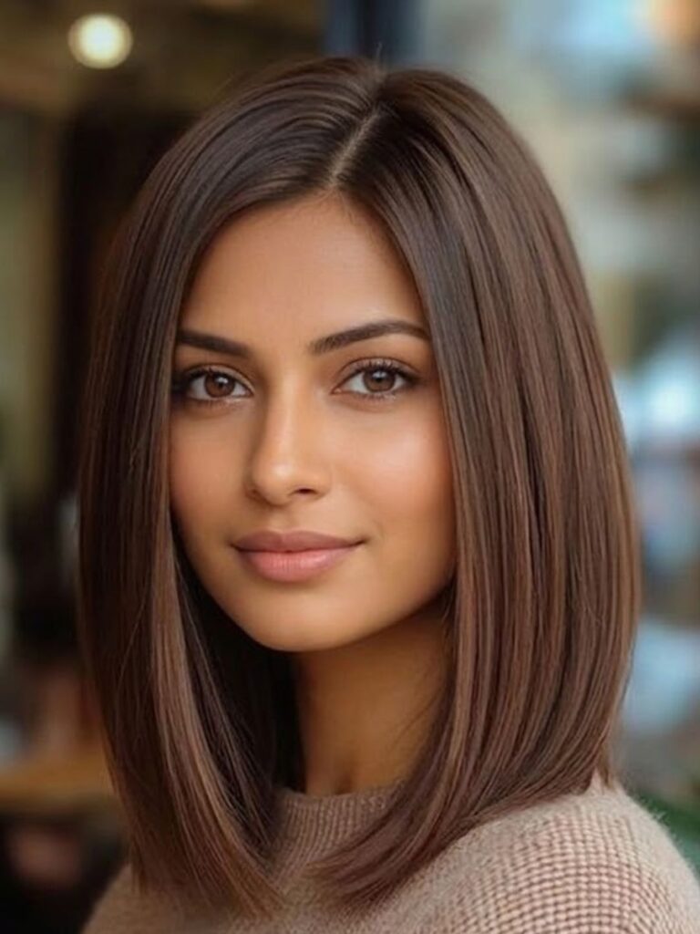 Shoulder-Length Lob (Long Bob)