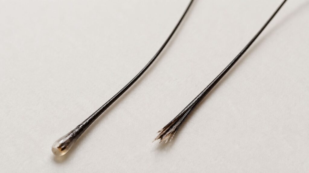 Hair Fall vs Hair Breakage