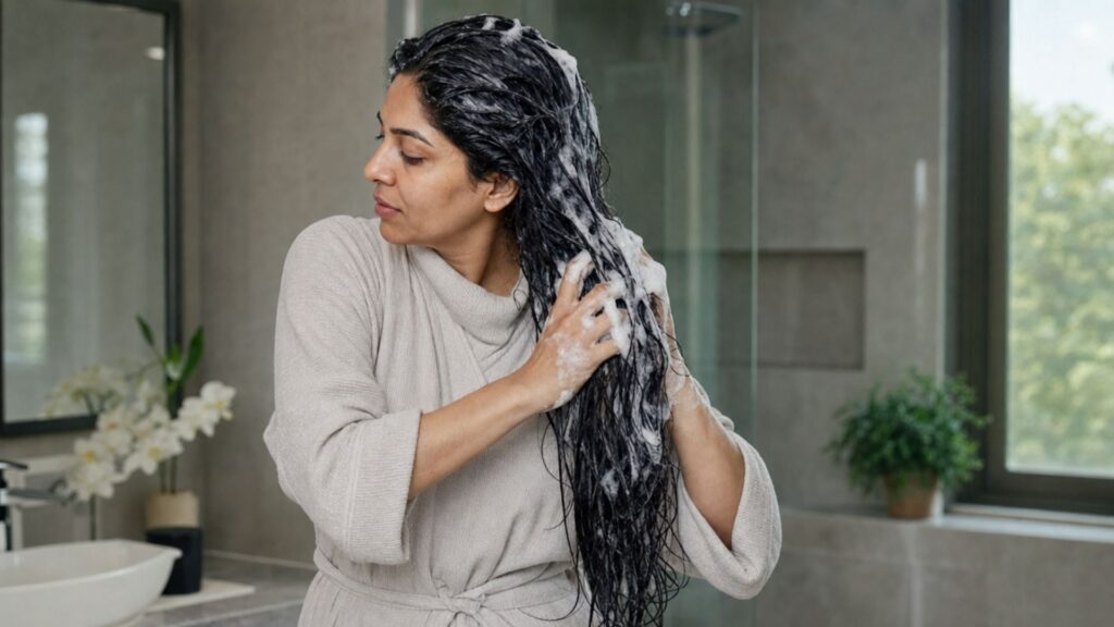 Shampooing Mistake — Shampooing the Lengths